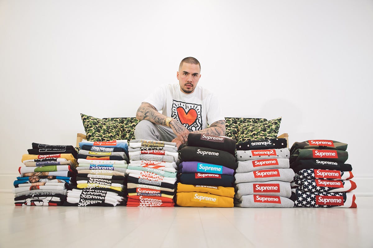 Supreme Box Logo Kai BentLee Is Selling His Huge Stash