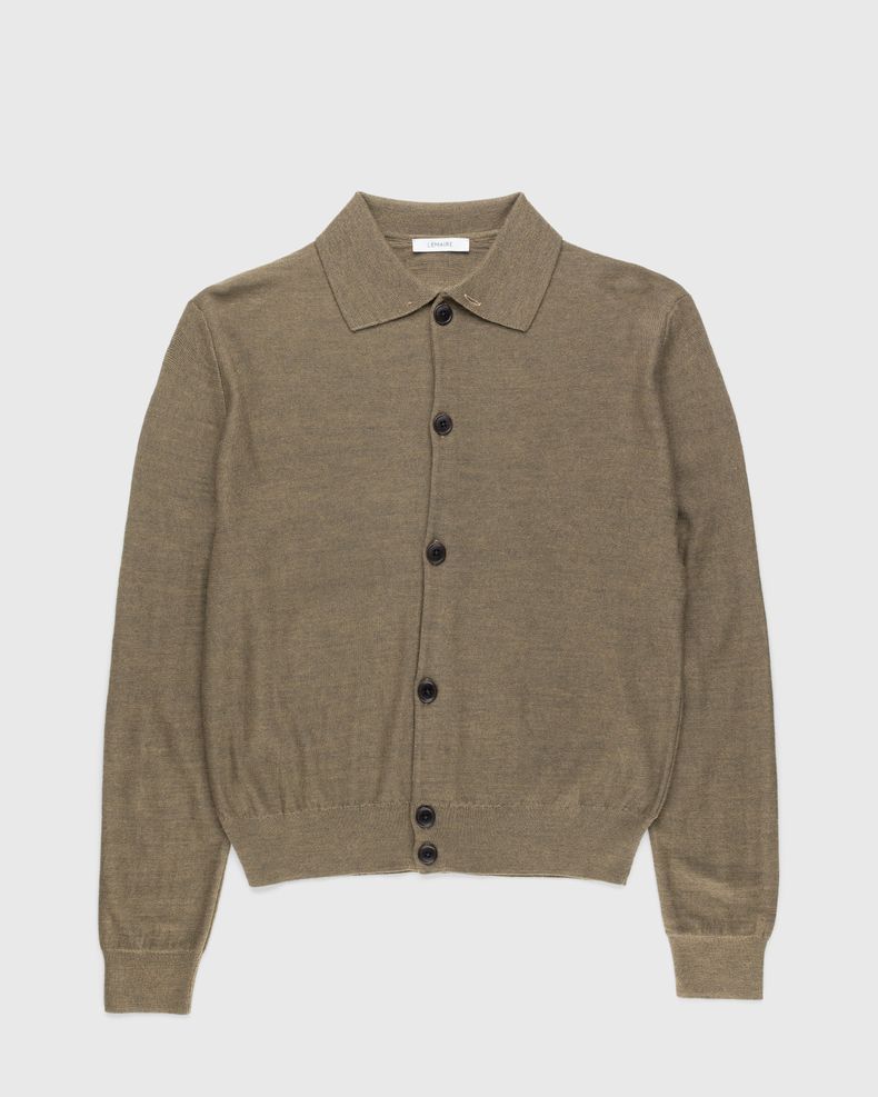 Lemaire – Convertible Collar Knit Shirt