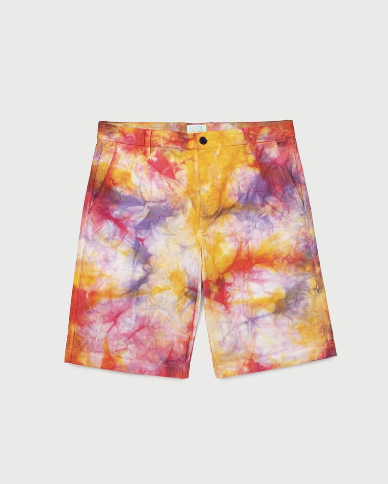 Aries – Tie Dye Chino Shorts Multicolor