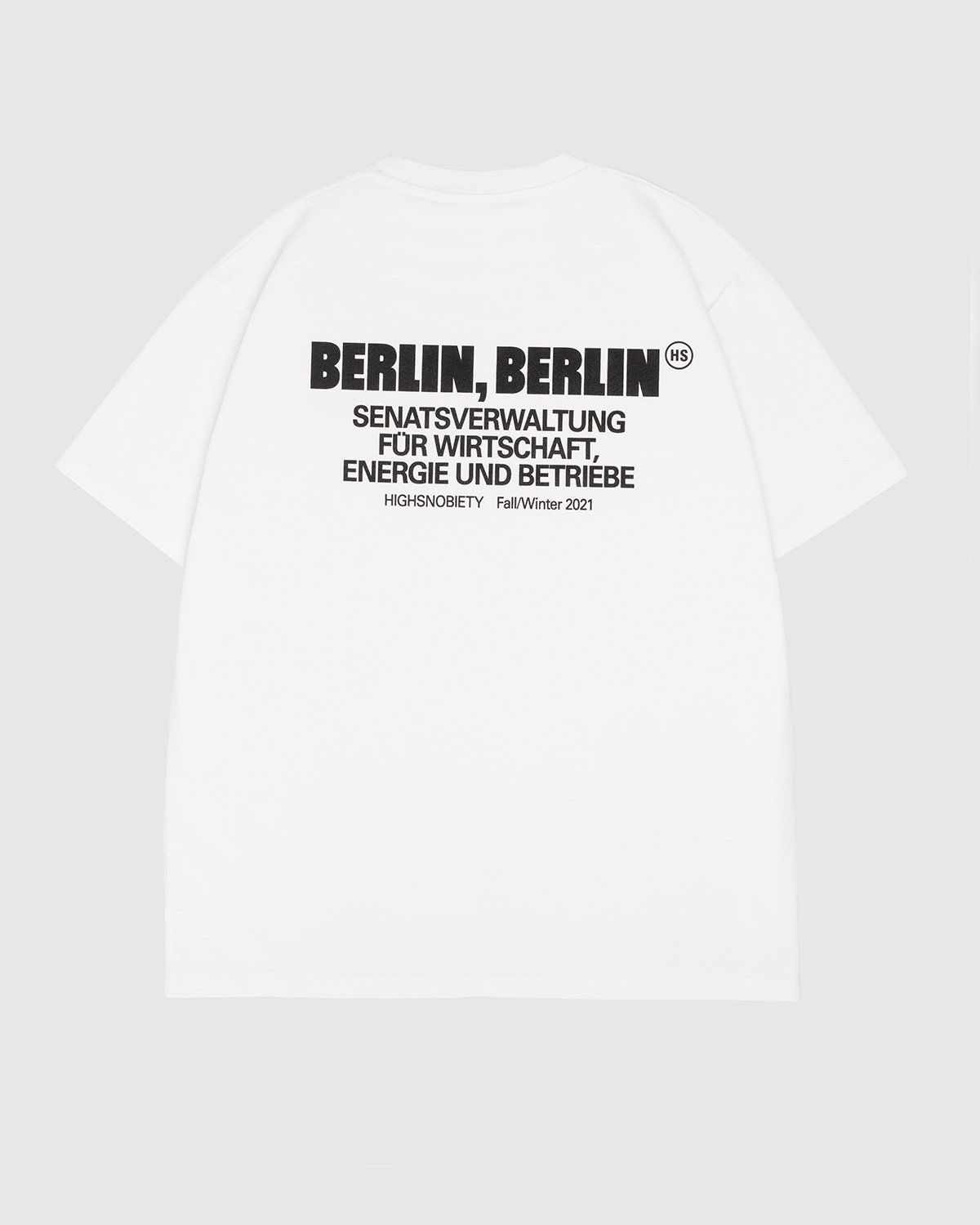 Highsnobiety – Berlin, Berlin T-Shirt White - T-shirts - White - Image 1