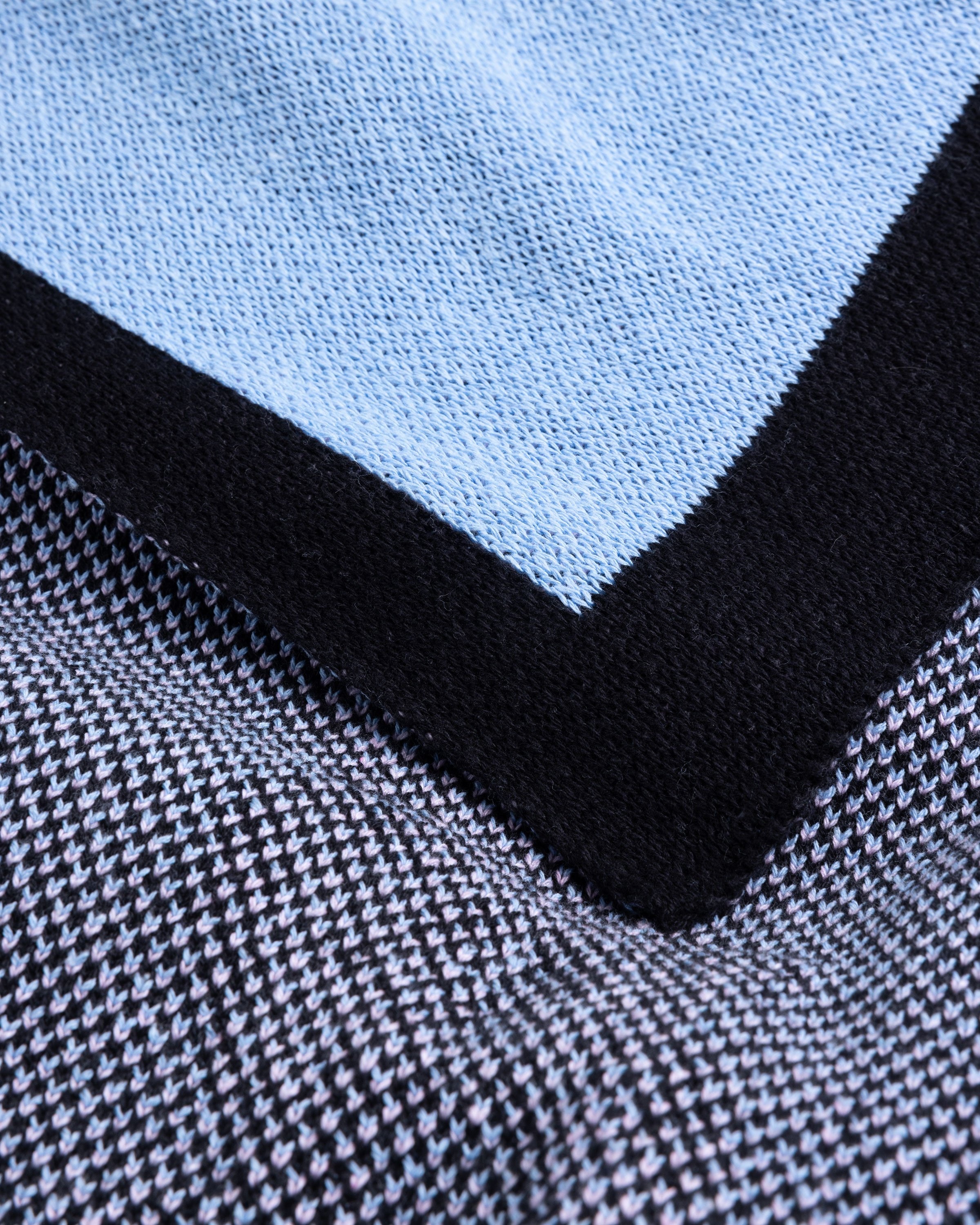 NTS x Highsnobiety – Logo Blanket Multi  - Lifestyle - Blue - Image 3