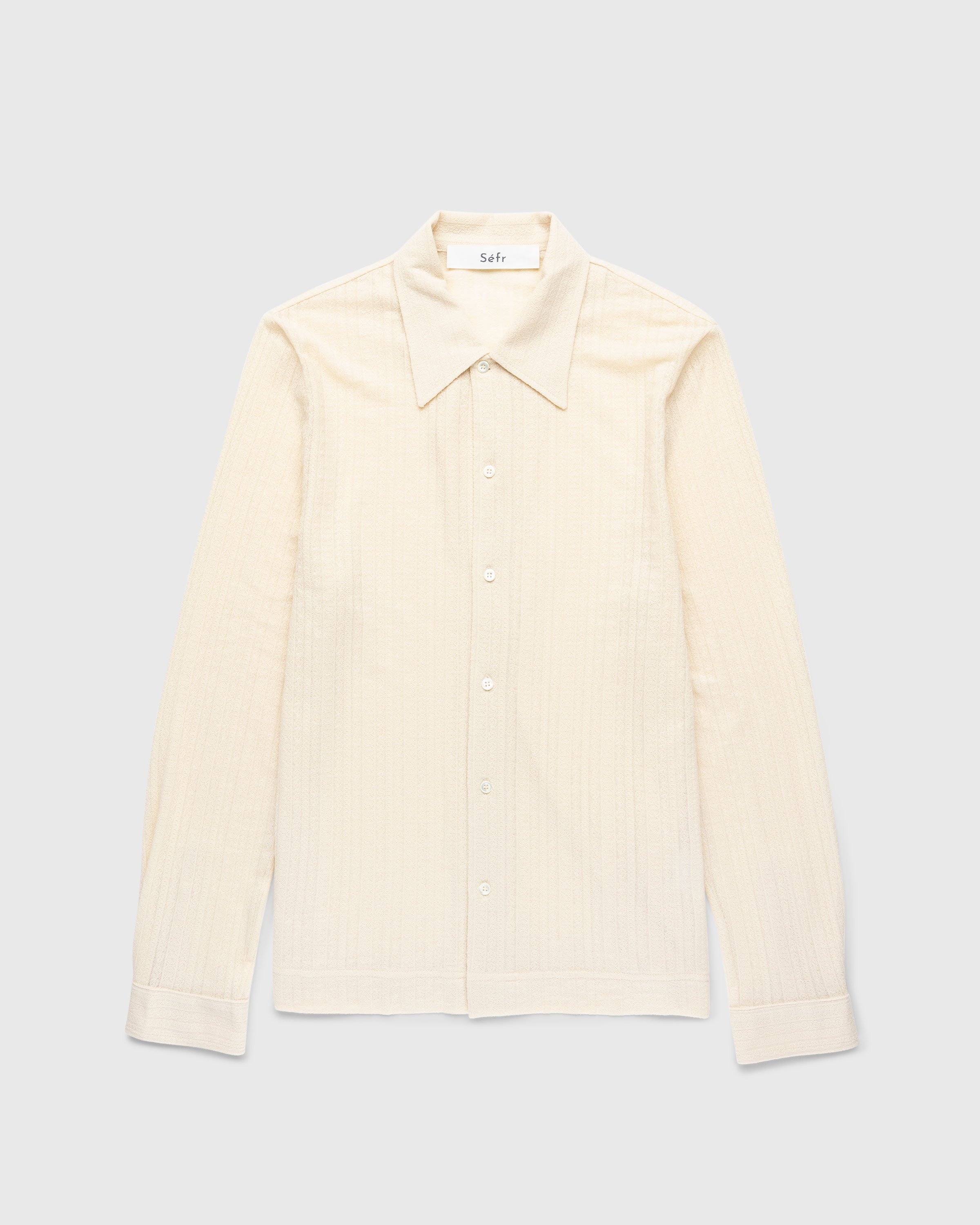 S fr Ripley Shirt Medallion Ivory Highsnobiety Shop