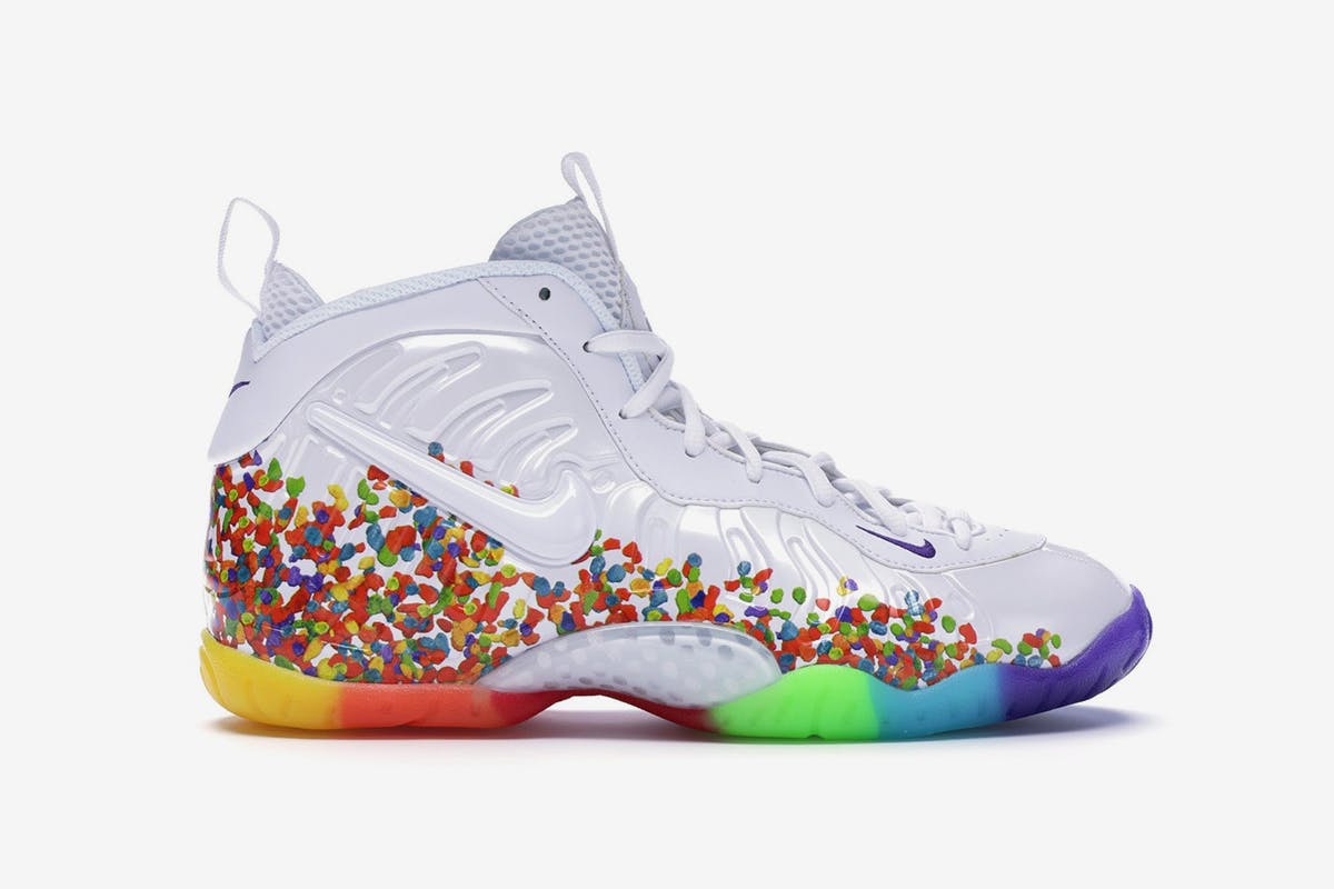 foamposite 09 Air Foamposite One White Fruity Pebbles 2017 (GS) nike foamposite
