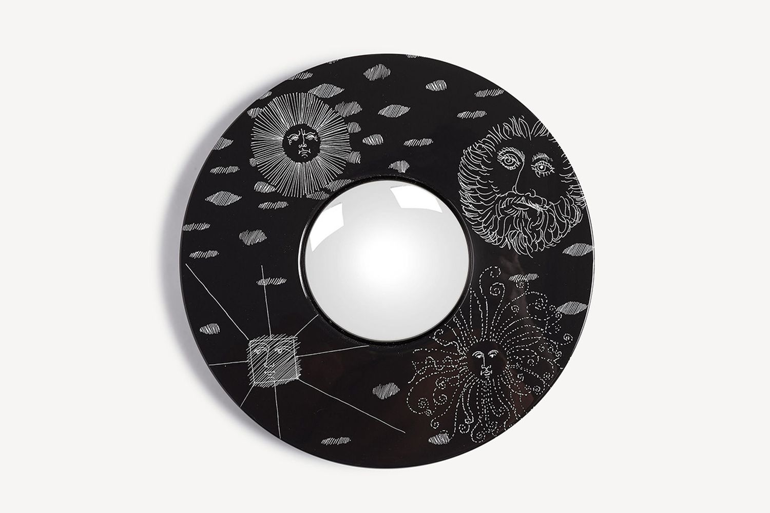 Framed Convex Mirror