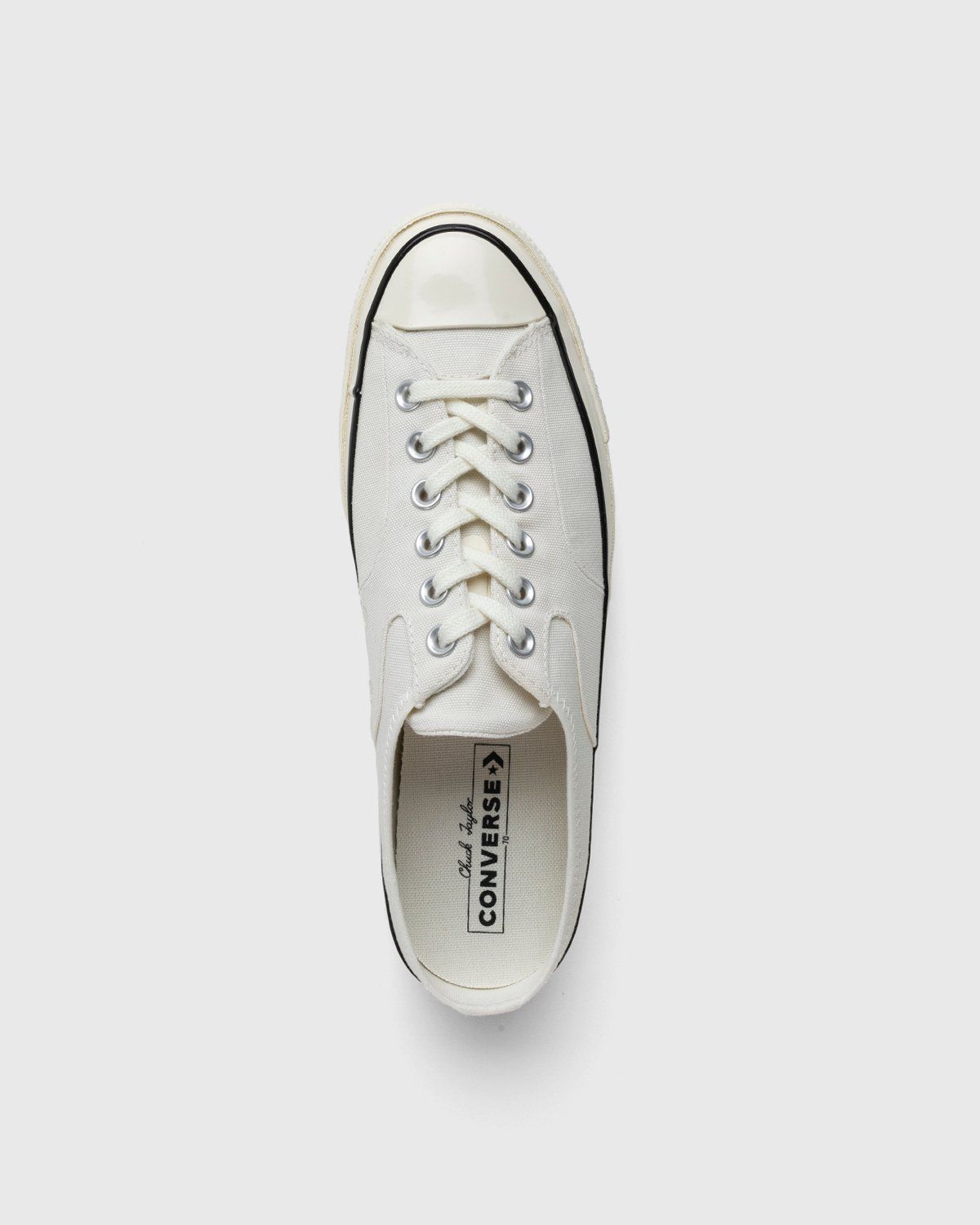 Converse – Chuck 70 Mule Slip Egret/Egret/Black - Sneakers - Beige - Image 5