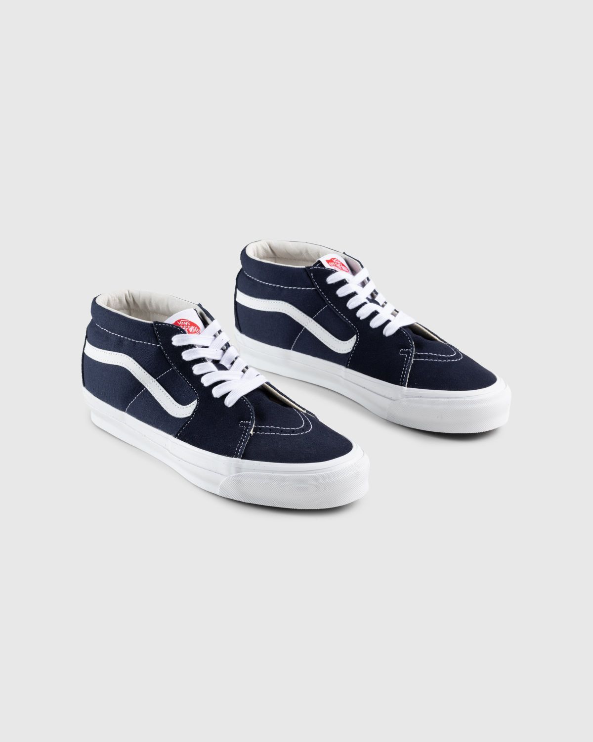 Vans – UA OG SK8-Mid LX SUCV LTGRY - Sneakers - Blue - Image 3
