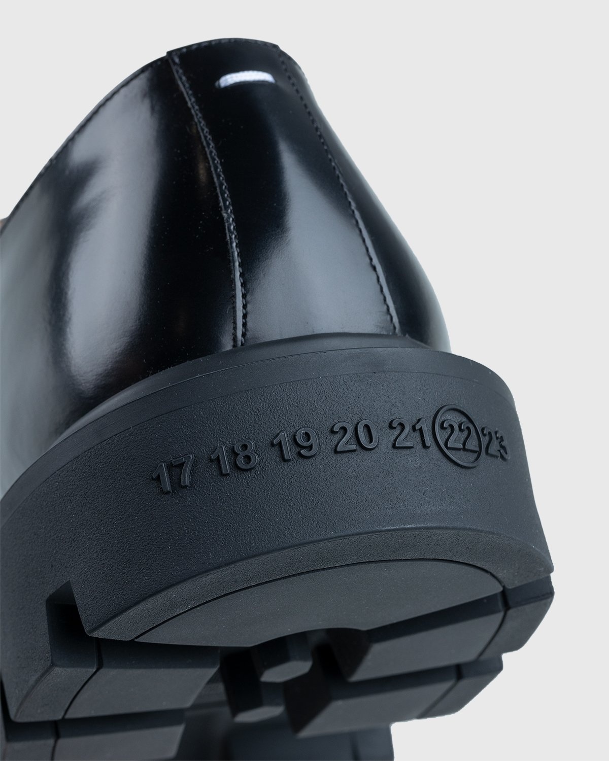 Maison Margiela – Cleated Sole Shoes Black - Shoes - Black - Image 5
