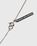 Dries van Noten – Logo Tag Necklace Silver - Jewelry - Silver - Image 2