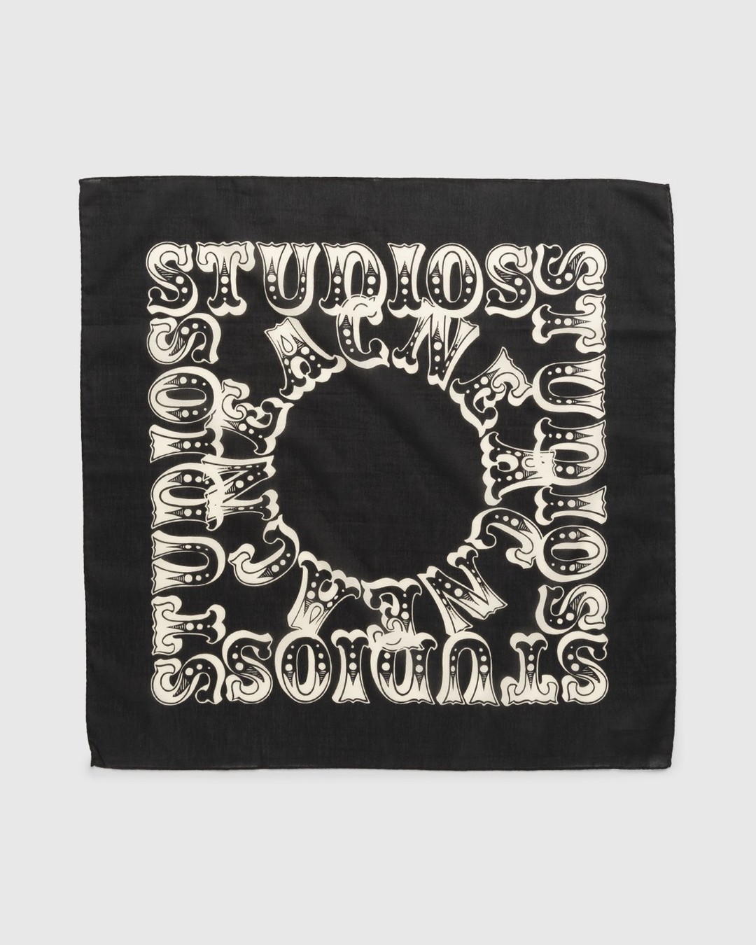 Acne Studios – Circus Font Scarf Black - Scarves - Black - Image 2