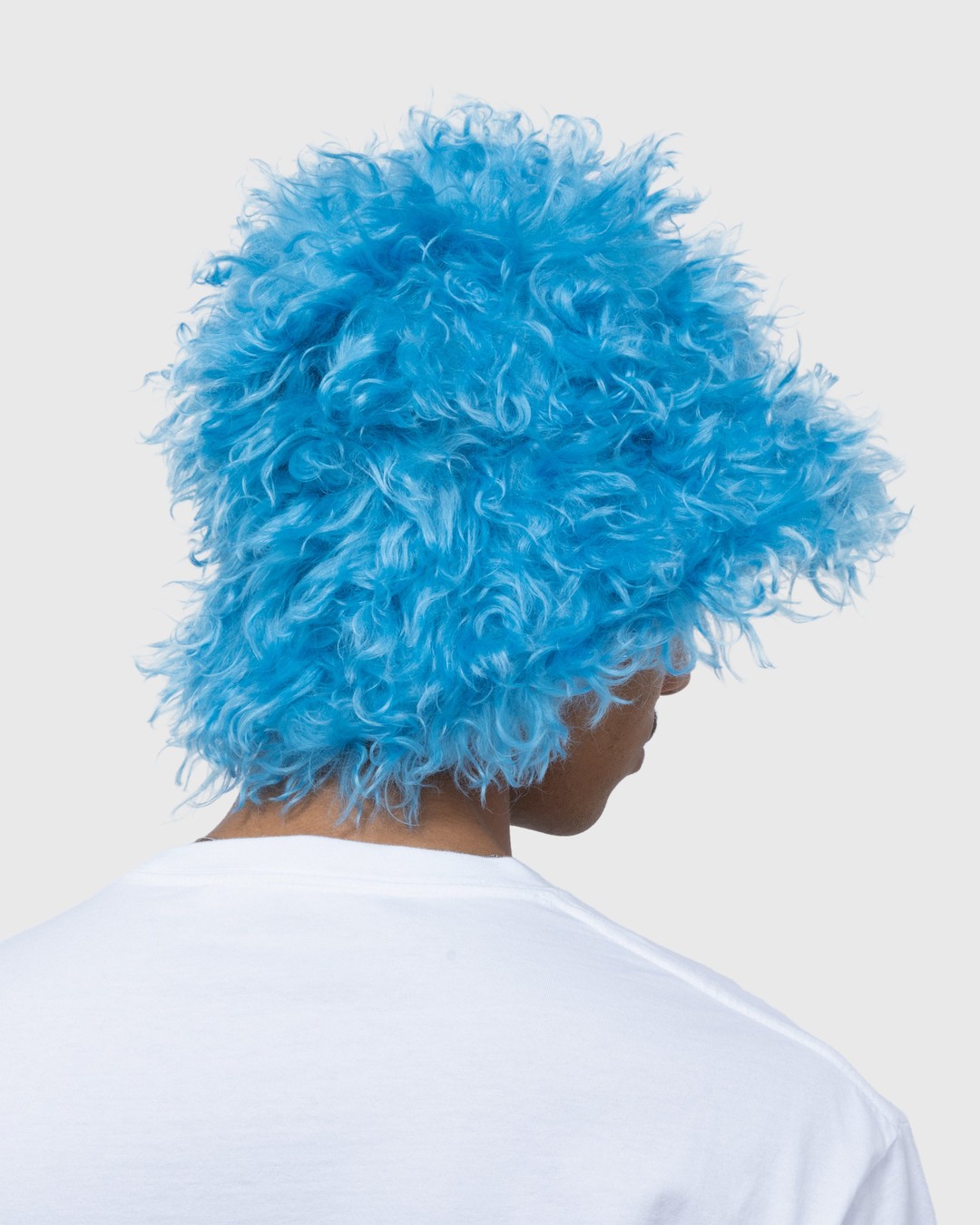 Dries van Noten – Mohair Gilly Hat Blue - Bucket Hats - Blue - Image 2