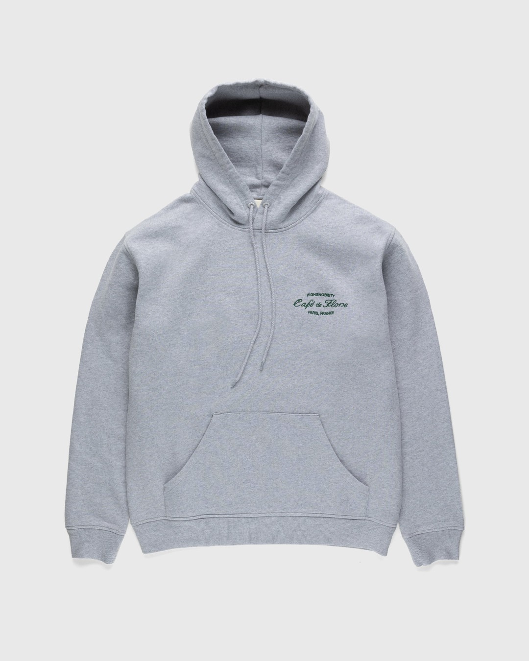Café de Flore x Highsnobiety – Not In Paris 4 Hoodie Heather Grey - Sweats - Grey - Image 2