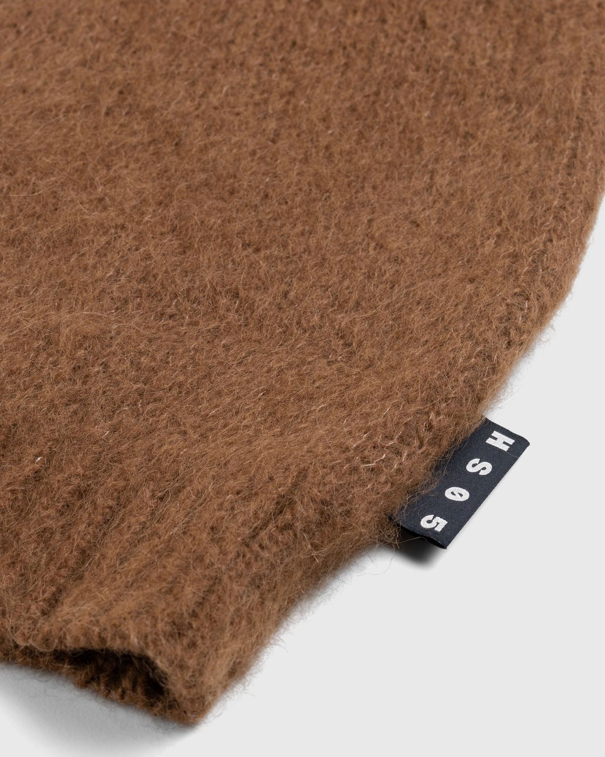 Highsnobiety HS05 – Brushed Alpaca Cardigan Brown - Knitwear - Brown - Image 7