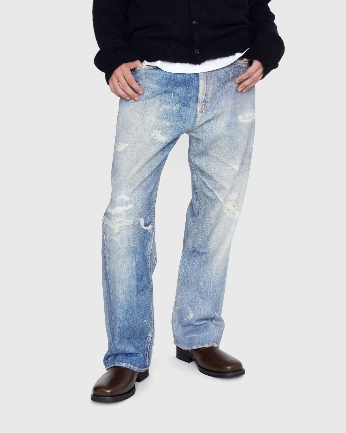 Our Legacy – Third Cut Digital Denim Print Blue