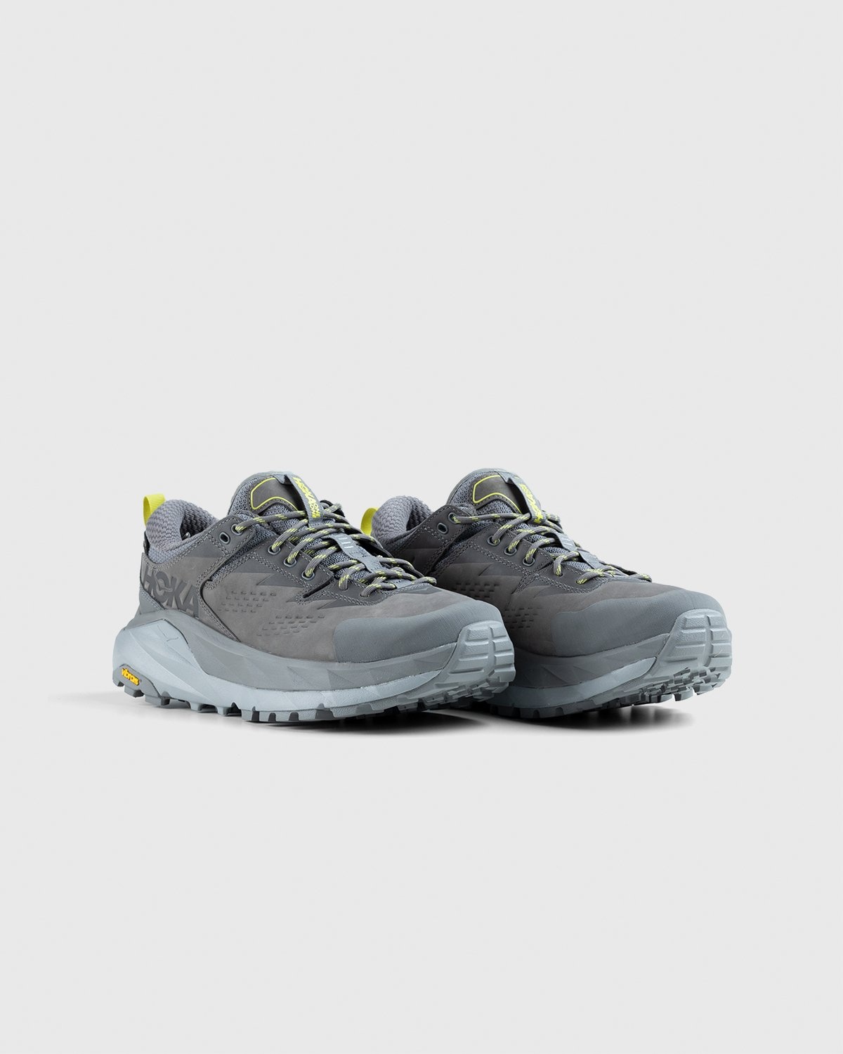 HOKA – M Kaha Low GTX Charcoal Grey Green Sheen - Sneakers - Grey - Image 3
