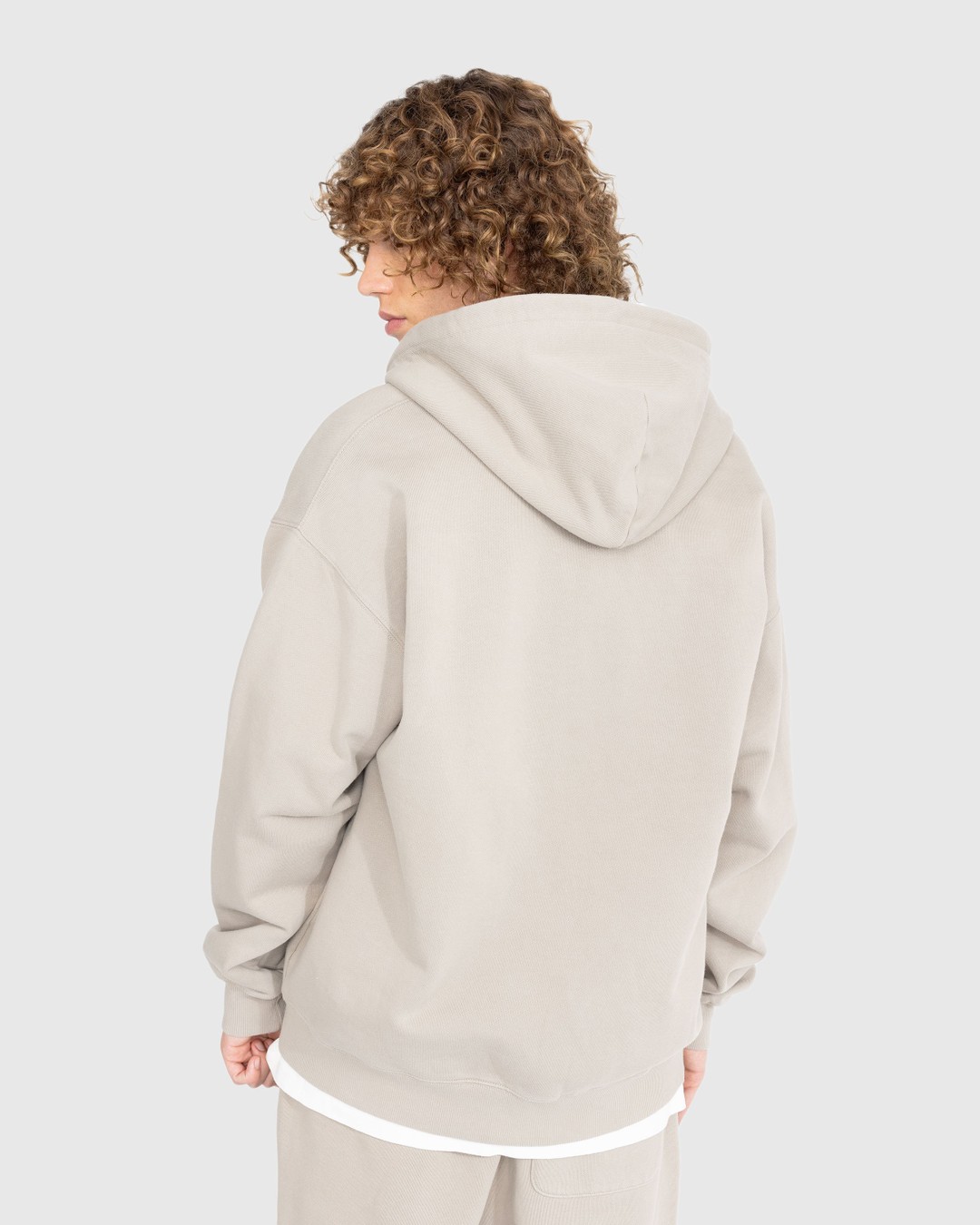 BAPE x Highsnobiety – Heavy Washed Zip Hoodie Beige - Sweats - Beige - Image 3