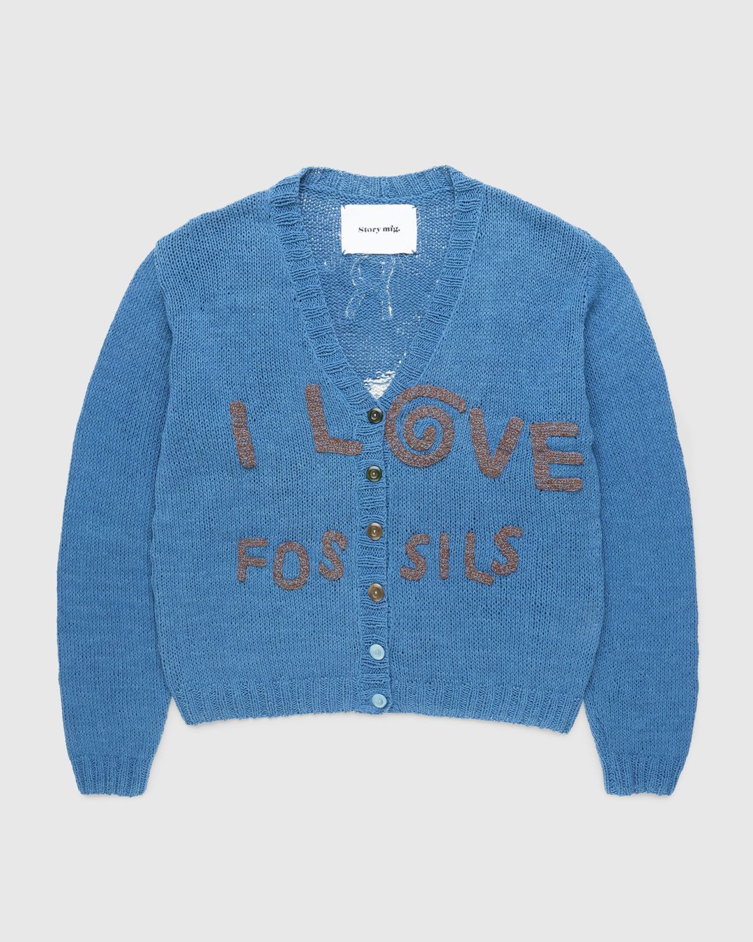 Story mfg. Twinsun Cardigan Indigo Highsnobiety Shop