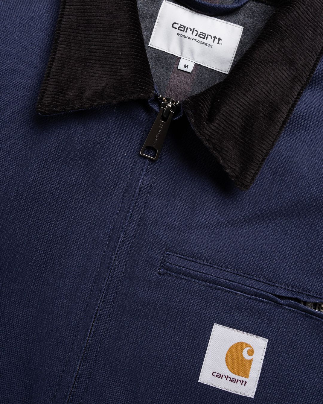 Carhartt WIP – Detroit Jacket Blue/Black | Highsnobiety Shop