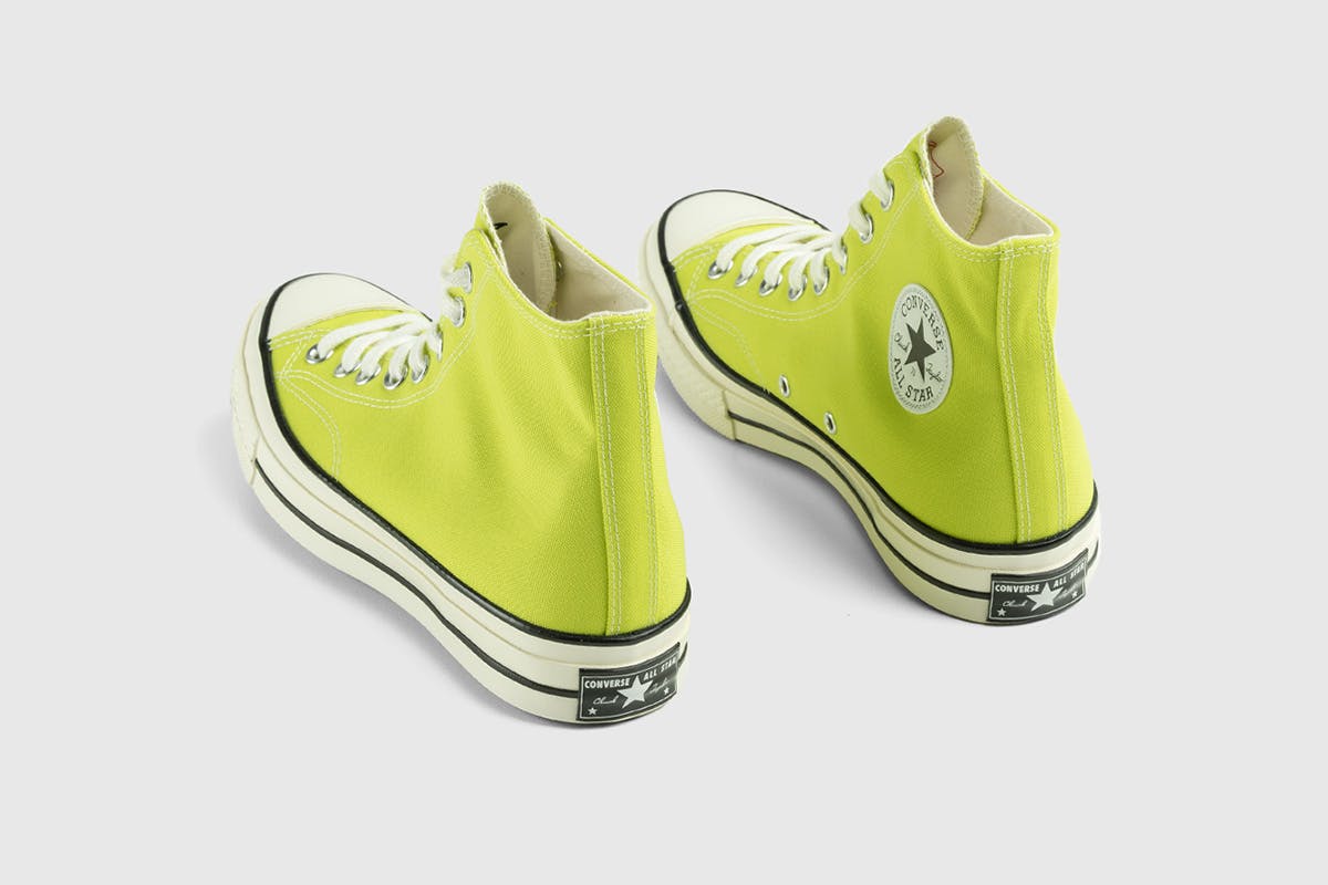 lime converse shoes