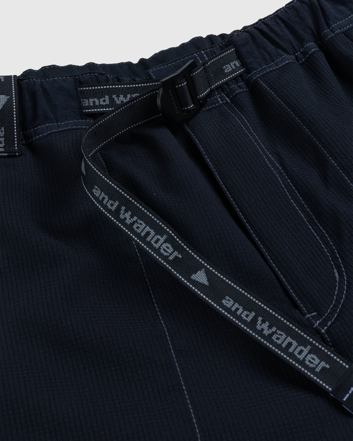 And Wander – Vent Pants Black - Pants - Black - Image 6