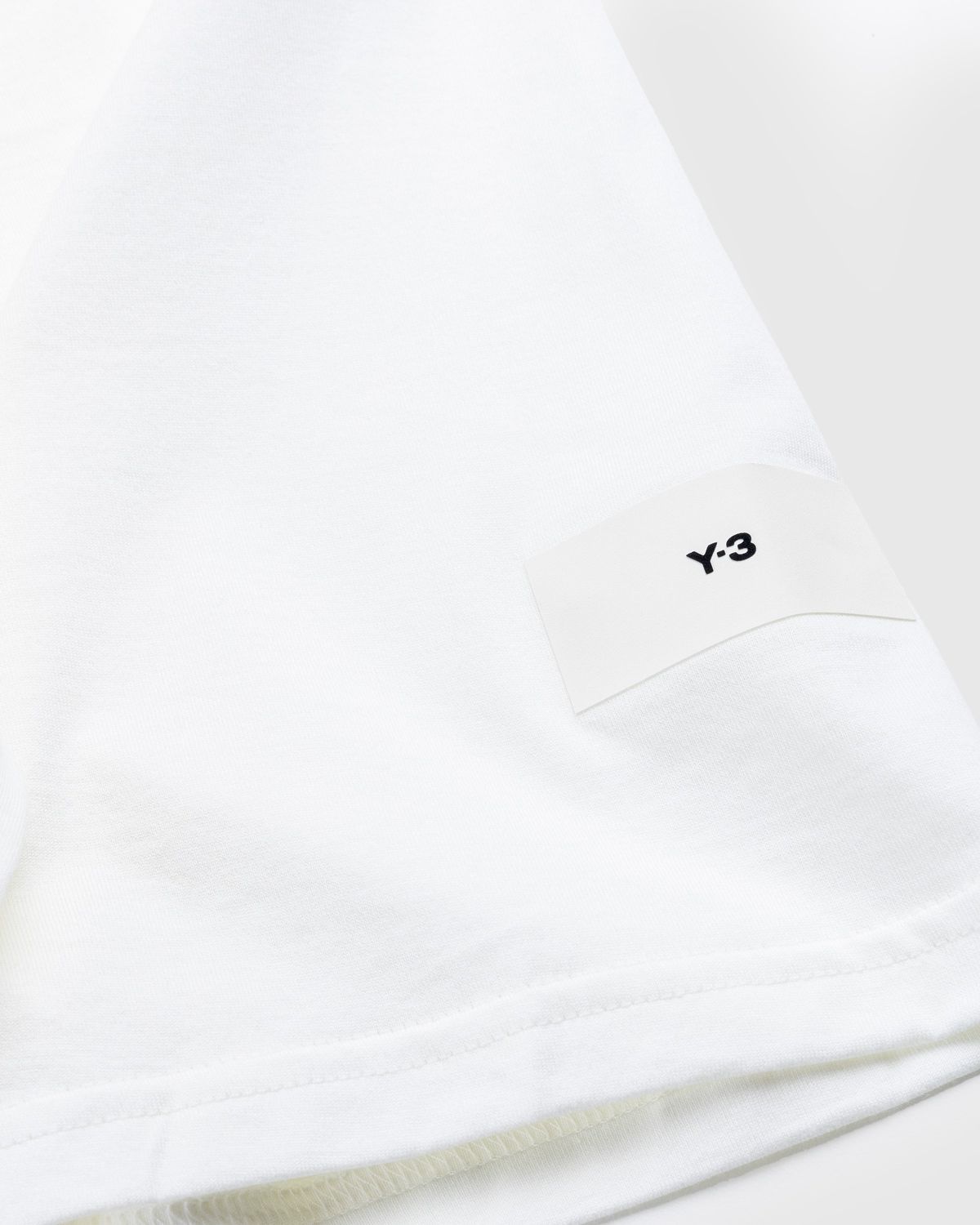 Y-3 – Boxy Cotton T-Shirt Off White - Tops - White - Image 6