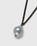 Acne Studios – Pearl Chain Necklace Antique Silver - Necklaces - Silver - Image 3