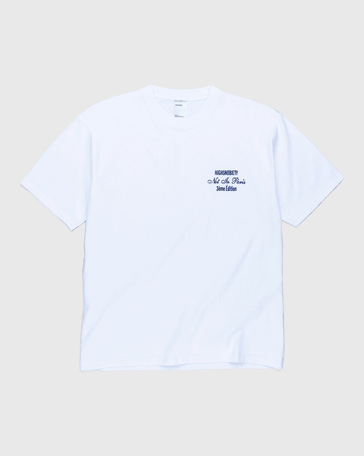 Highsnobiety – Not In Paris 3 Tour Eiffel T-Shirt White - T-shirts - White - Image 2