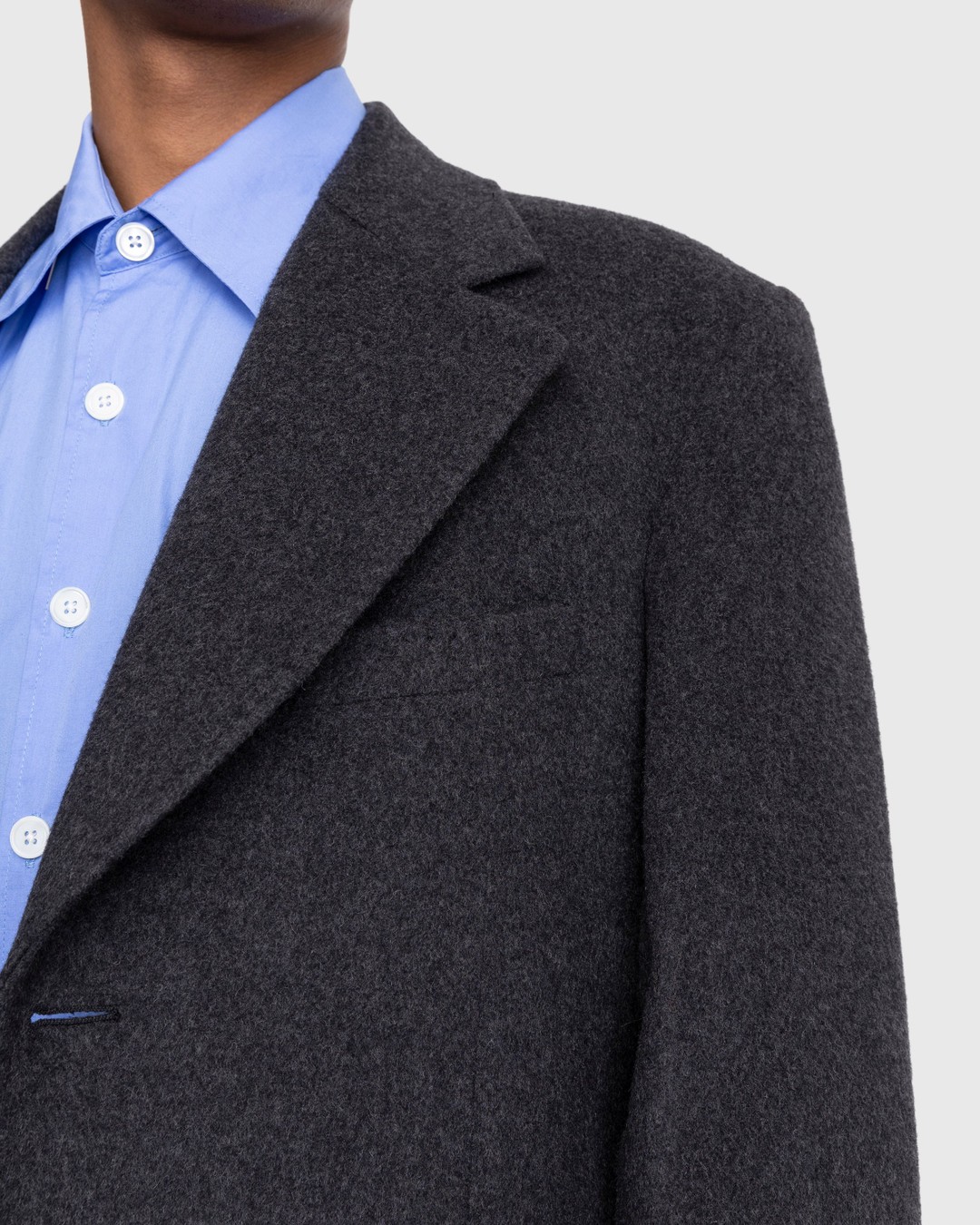 Our Legacy – Dolphin Coat Ash Grey - Outerwear - Grey - Image 8