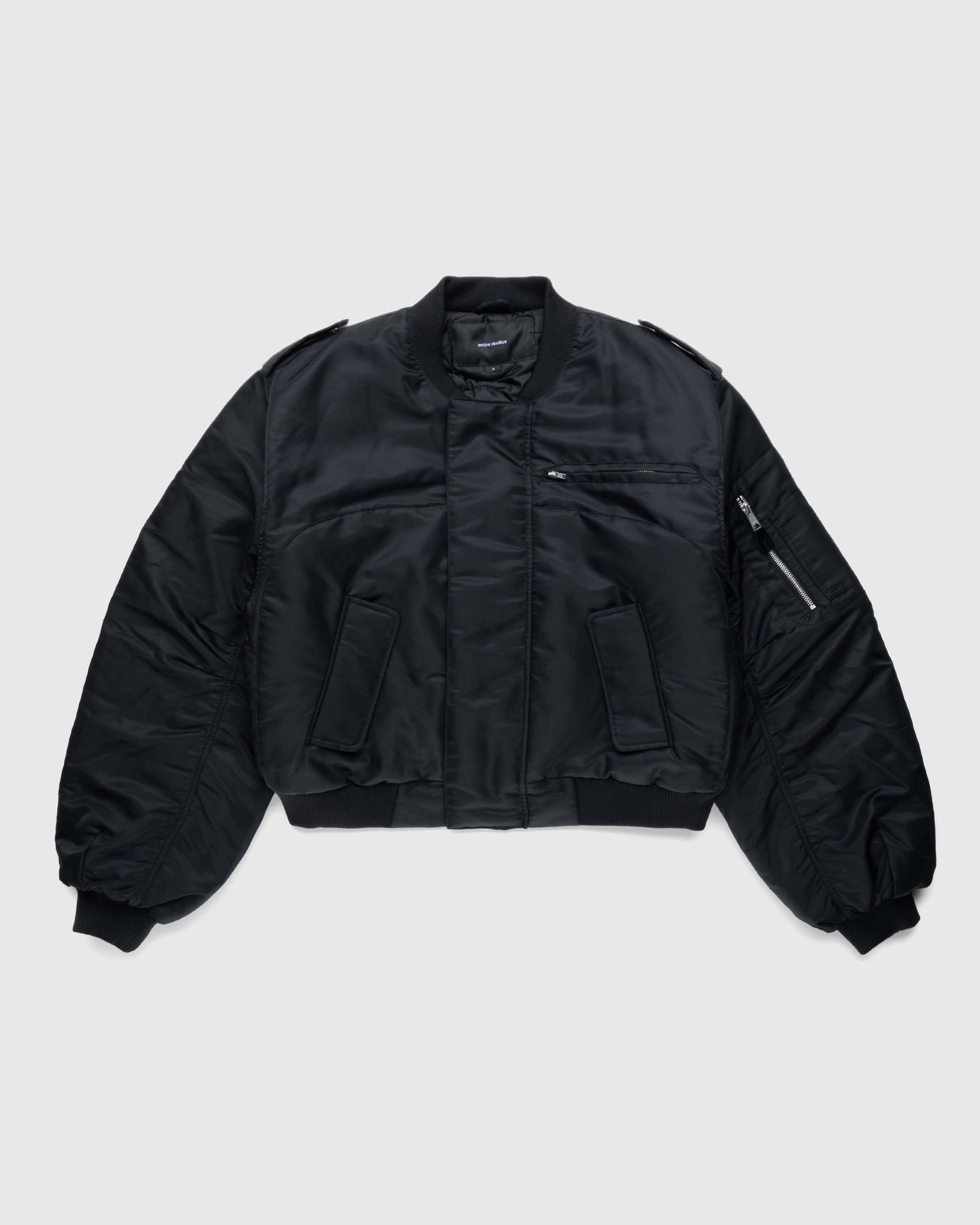 Entire Studios – A-2 Bomber Oil - Outerwear - Blue - Image 1
