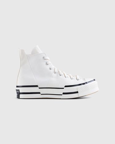 Converse Chuck 70 Plus Canvas Egret Black Egret Highsnobiety