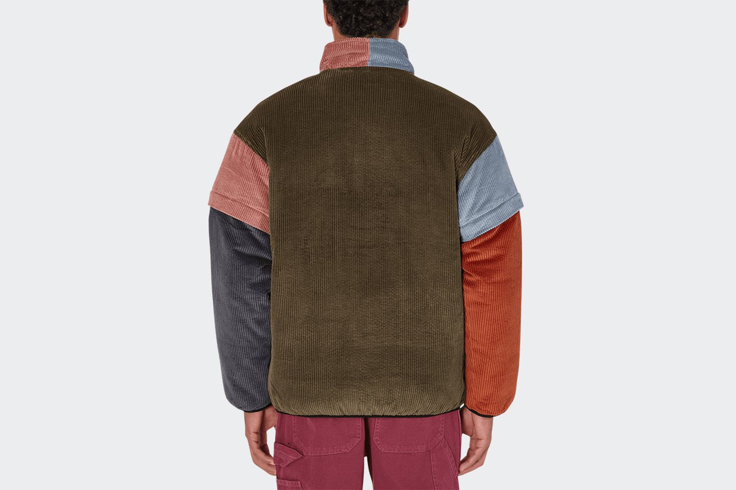 Color Blocked Mirco Jacket
