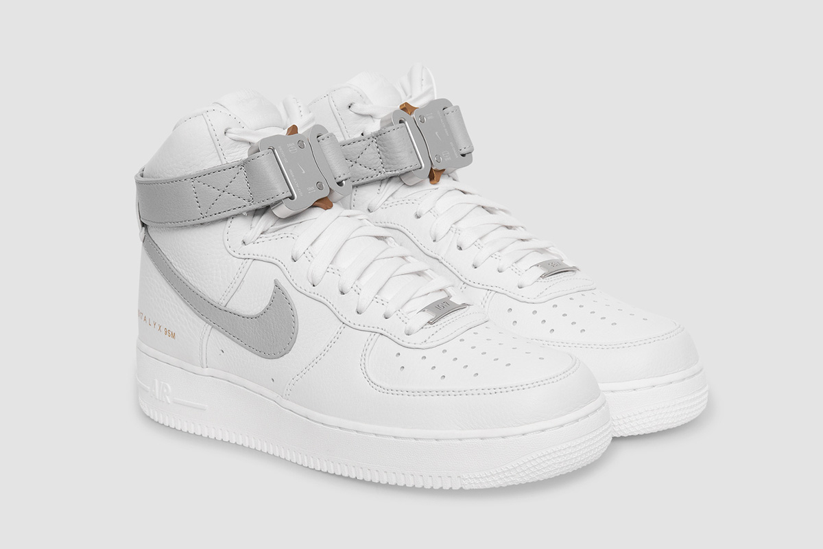 1017 alyx af1 ALYX 9SM x Nike Air Force 1 High “Gray”: First Look & Info