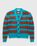 Striped Mohair Cardigan Multi