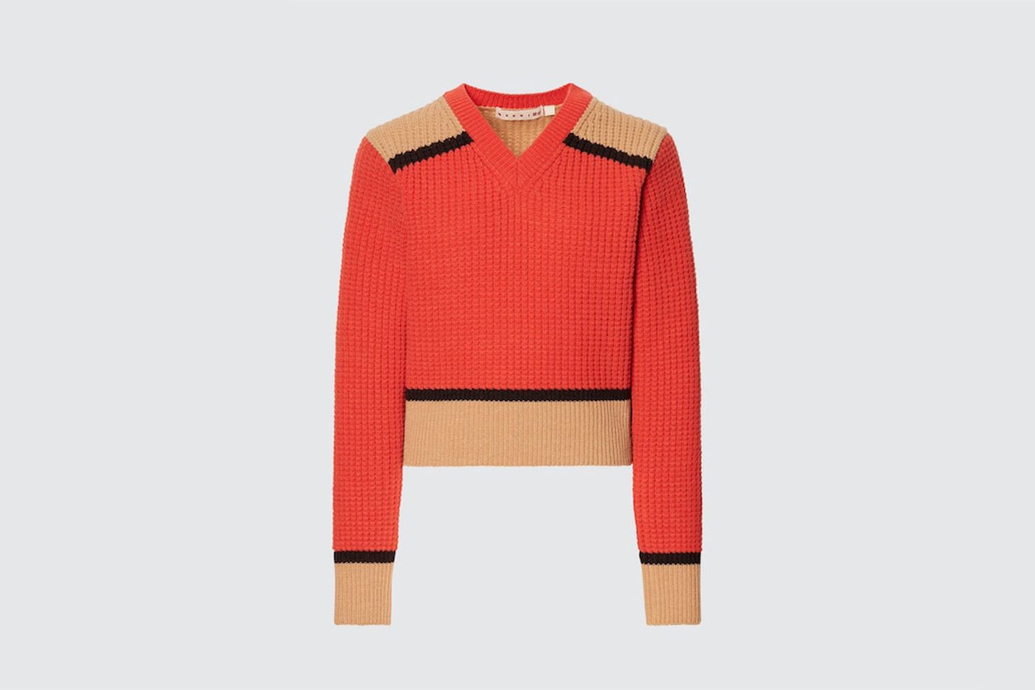 V-Neck Long-Sleeve Sweater