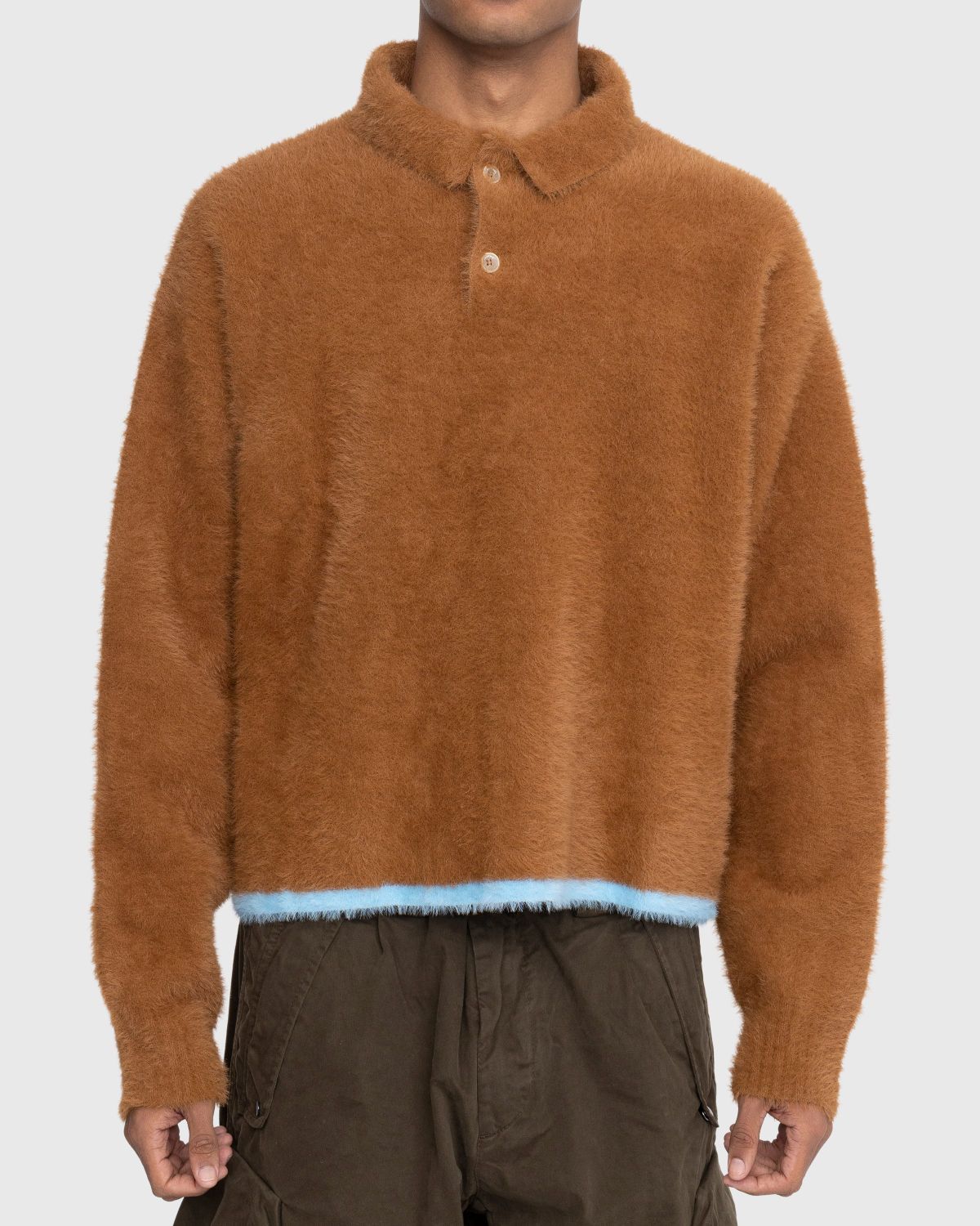 JACQUEMUS – Le Polo Neve Brown - Knitwear - Brown - Image 2