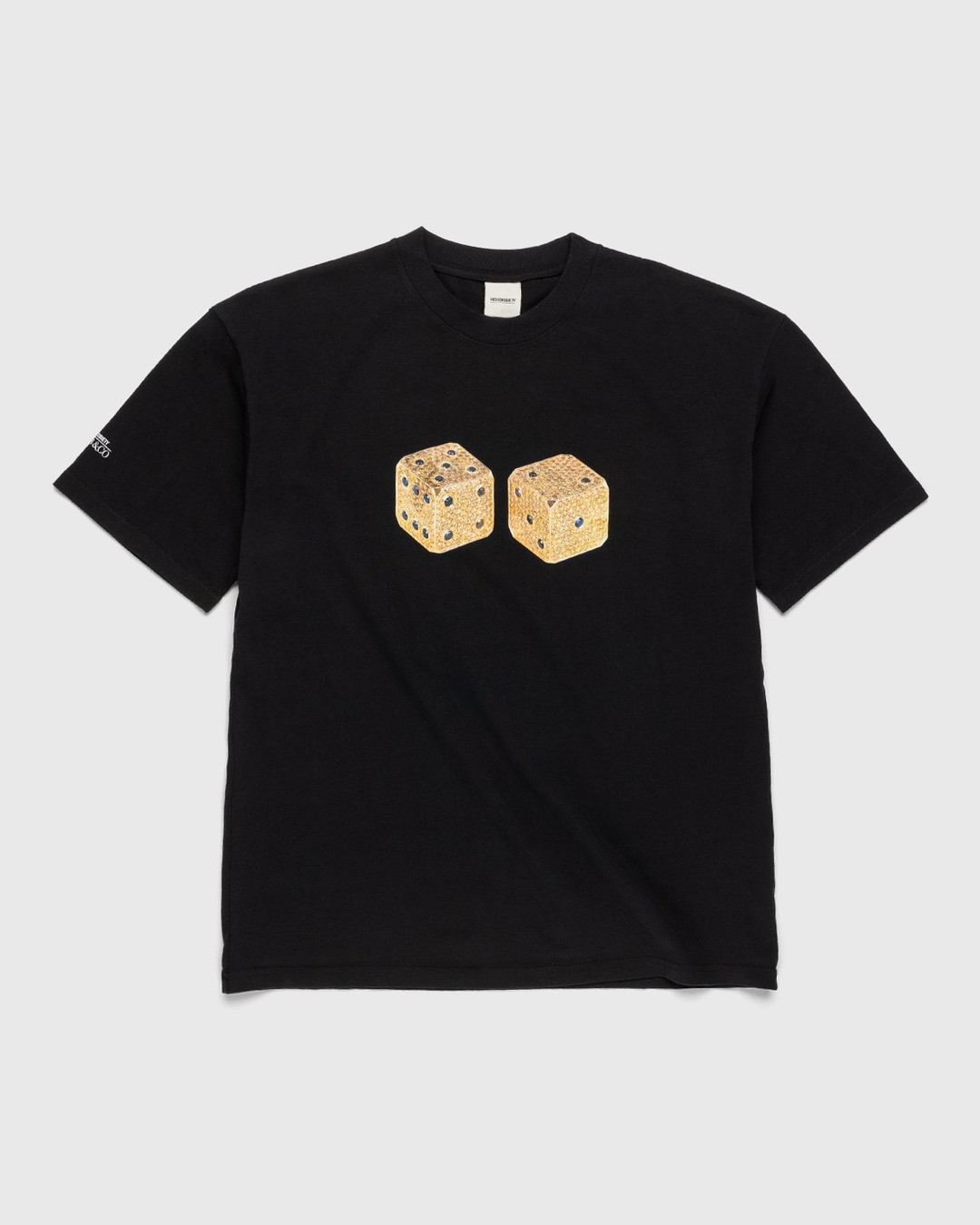 Jacob & Co. x Highsnobiety – Diamond Dice T-Shirt Black - Tops - Black - Image 1
