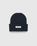 Highsnobiety – Watch Logo Staples Beanie Navy - Hats - Blue - Image 1