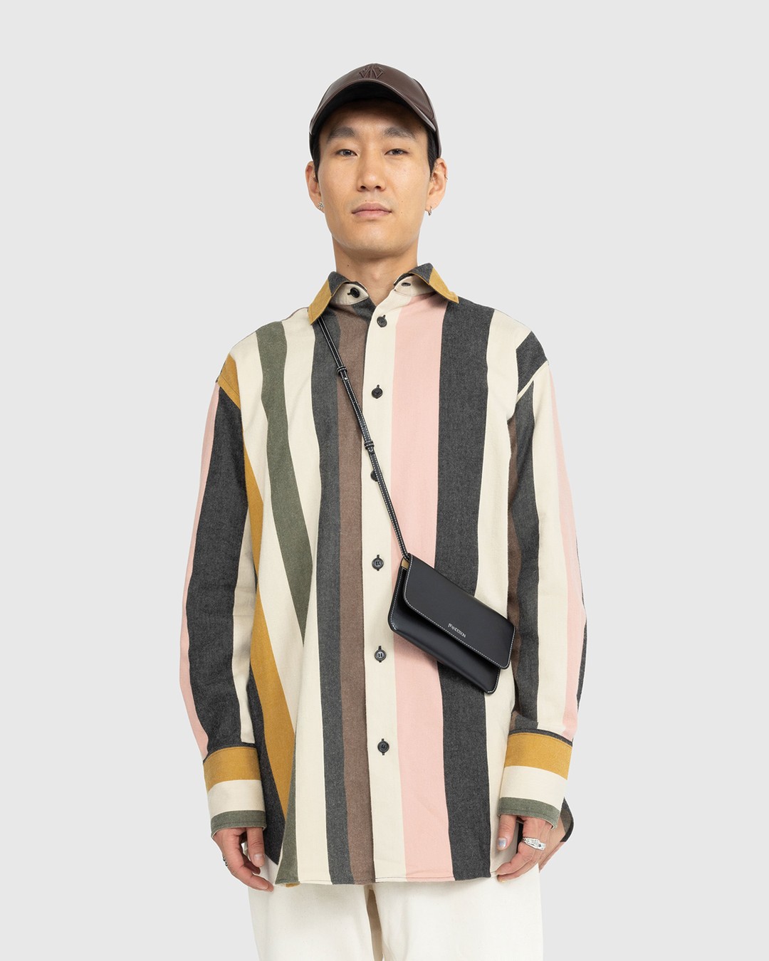 J.W. Anderson – Relaxed Fit Stripe Shirt Multi - Shirts - Multi - Image 2