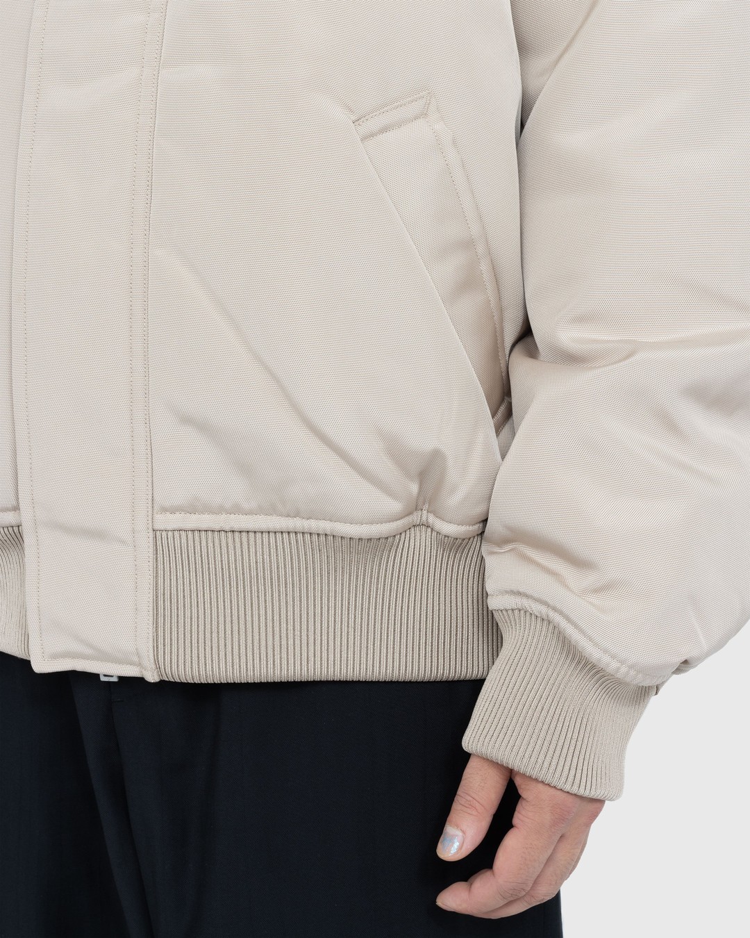 Acne Studios – Shearling Collar Jacket Beige - Outerwear - Beige - Image 5