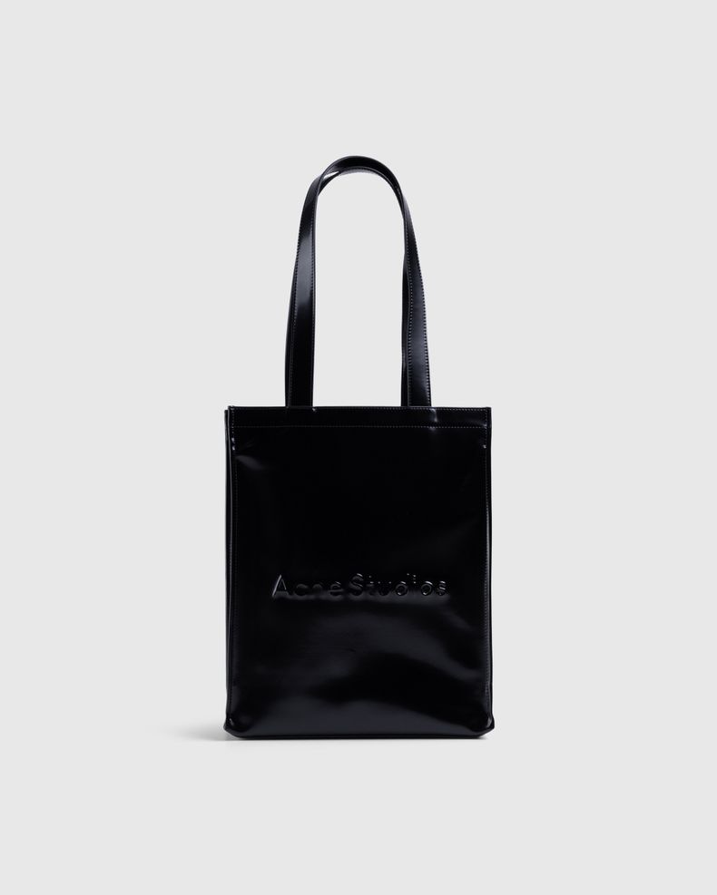 Logo Shoulder Tote Bag Black