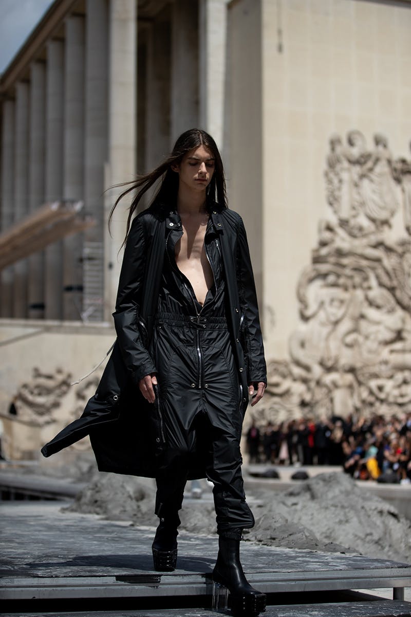 rick owens ss20 paris fashion week runway