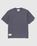BAPE x Highsnobiety – Heavy Washed T-Shirt Charcoal - T-shirts - Grey - Image 1