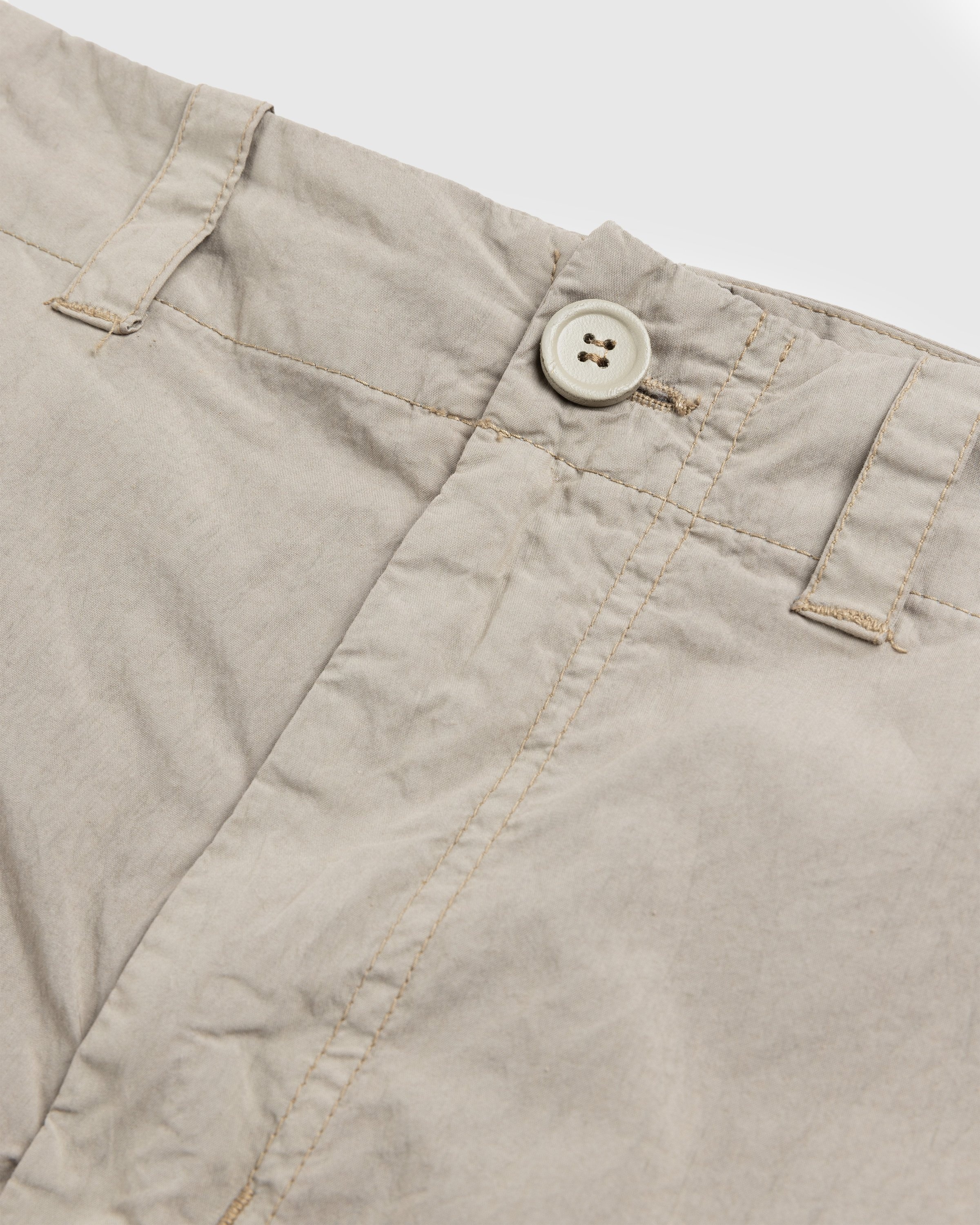 Our Legacy – Mount Shorts Metallic Sand Parachute Poplin - Shorts - Beige - Image 5