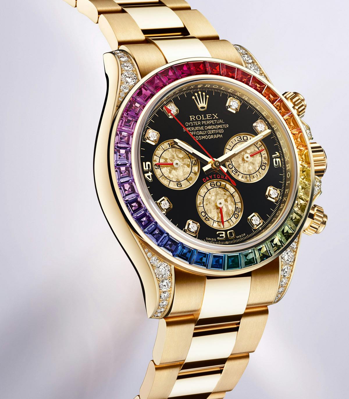 Rolex Daytona Rose Gold with chocolate Dial Black Ceramic Bezel Oyste