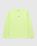 Acne Studios – Organic Cotton Logo Longsleeve T-Shirt Fluo Green - Longsleeves - Green - Image 1