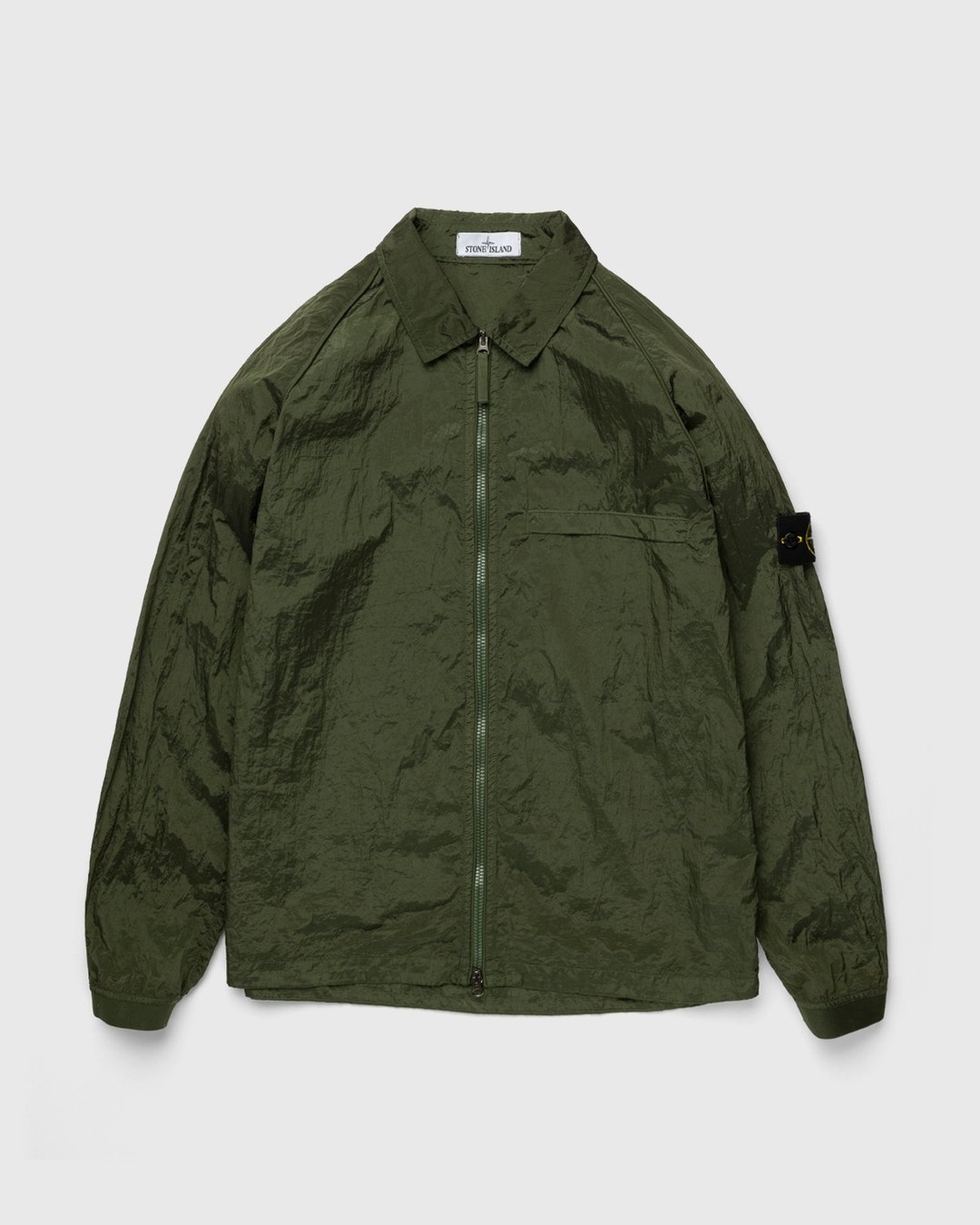 Metallic stone shop island overshirt