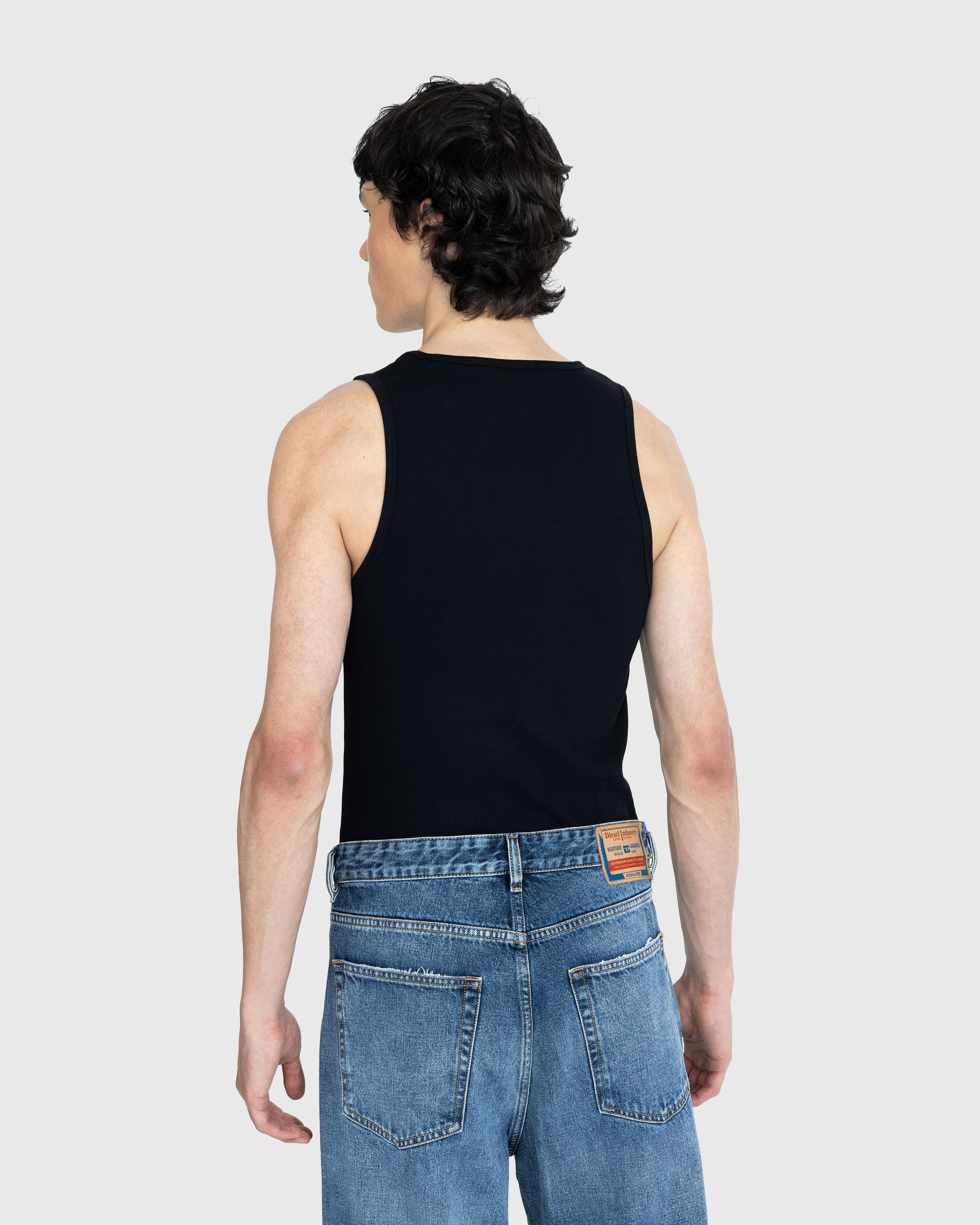 Diesel – T-Lifty-D Tank Top Black - Men Tops - Black - Image 3