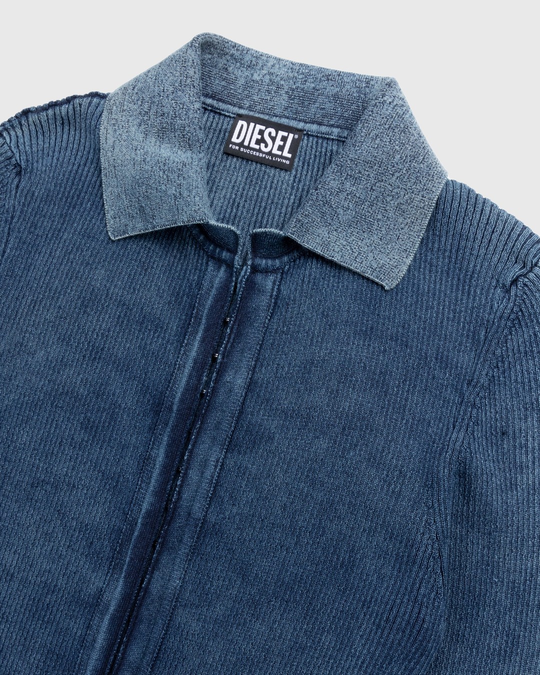 Diesel – Ardell Knit Longsleeve Blue - Knitwear - Blue - Image 5
