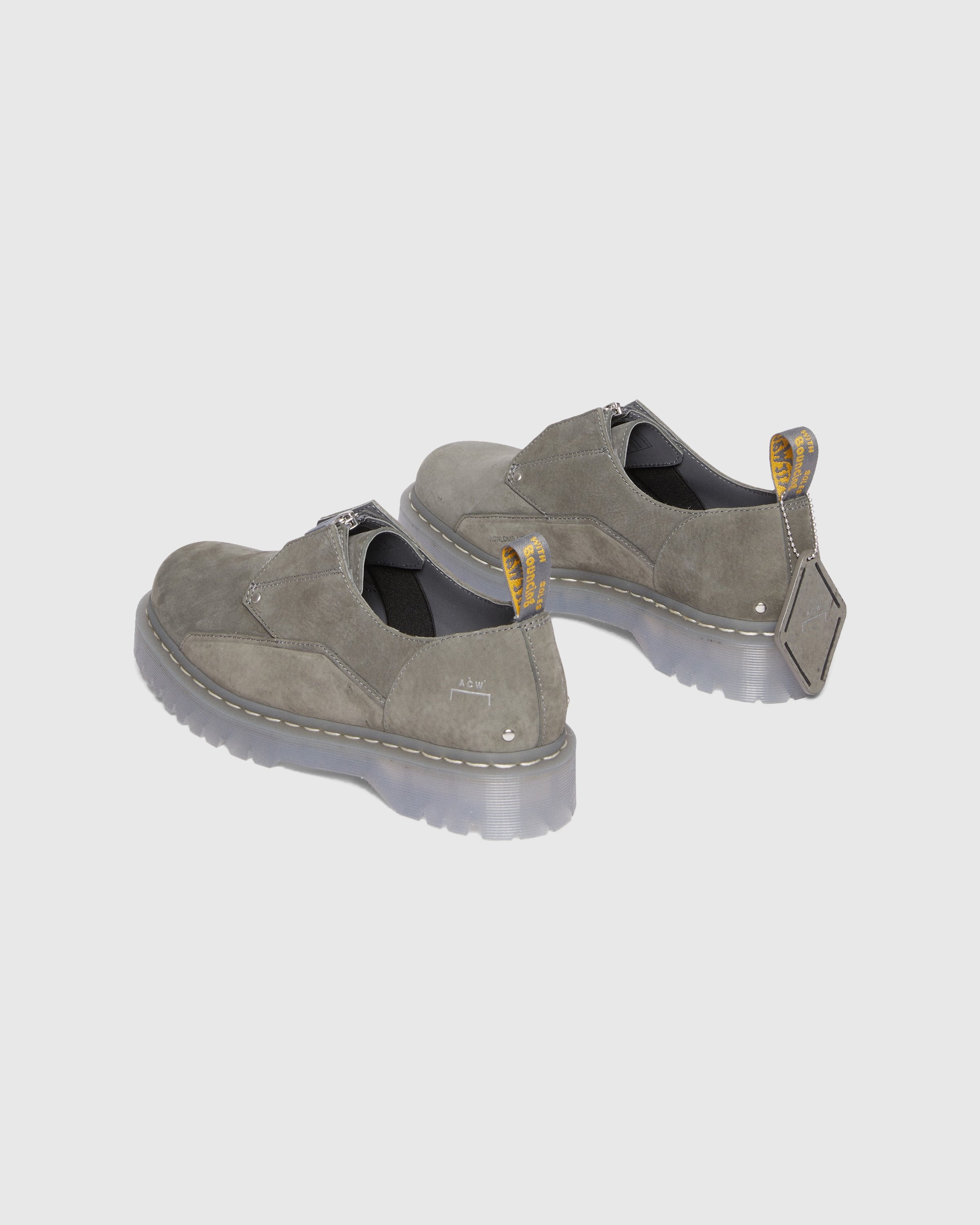 A-Cold-Wall* x Dr. Martens – 1461 BEX Low Mid Grey - Shoes - Grey - Image 2