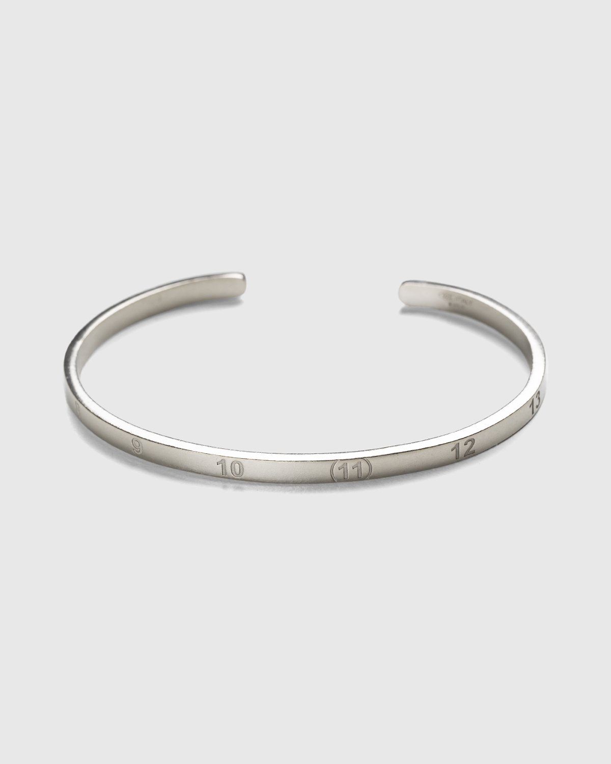 Maison Margiela – Numbers Slim Bracelet Silver - Jewelry - Silver - Image 1