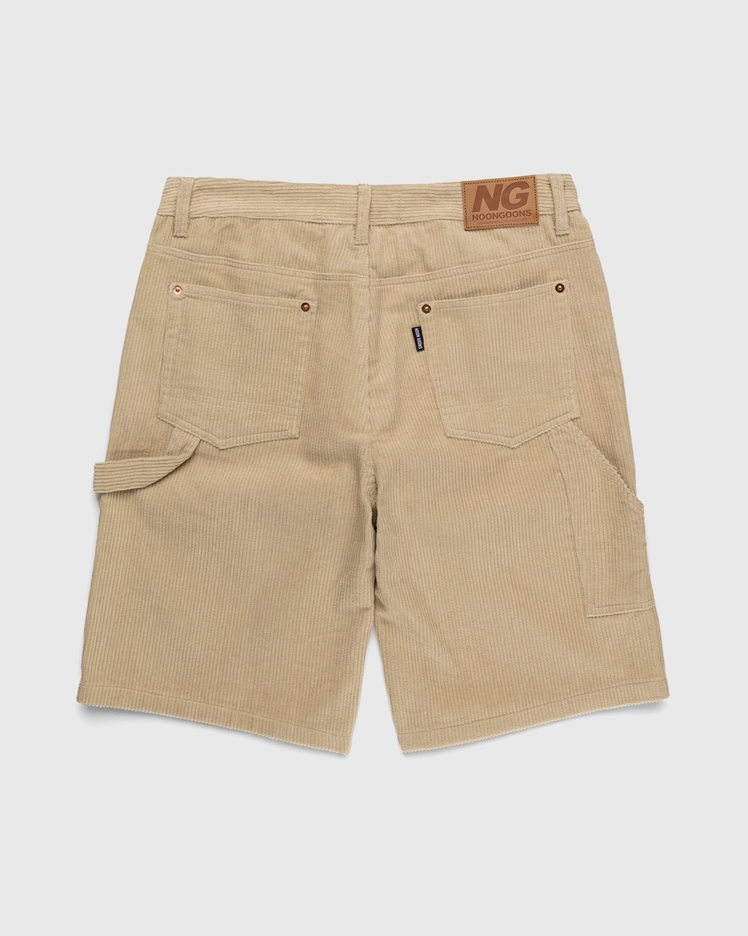 Noon Goons – Sublime Cord Short Overcast - Bermuda Cuts - Beige - Image 2